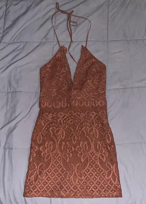 Tobi Laced Mini Dress thumbnail 3