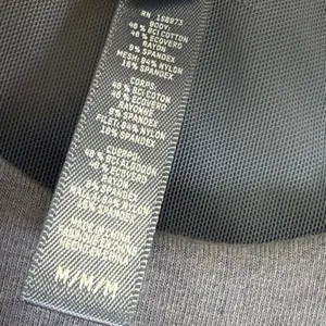 SKIMS Soft Lounge High Neck Dress Slate Blue Gray Ribbed Maxi Medium thumbnail 3