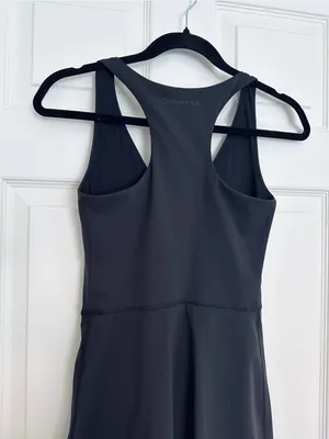NWOT Outdoor Voices Volley Dress - Black - XS thumbnail 7