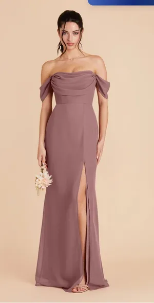 Bridesmaid Birdy Grey Dress thumbnail 1
