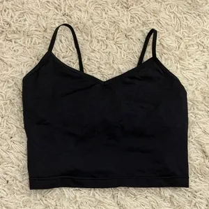 Splits59 Black Women's Seamless Cami Crop Top thumbnail 1