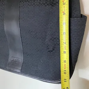COACH Black Fabric Crossbody Bag thumbnail 5