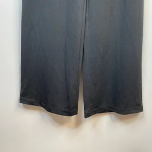 Express black pieced satin strapless bow tie back wide leg jumpsuit XS new nwt thumbnail 5