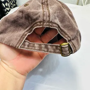 Brown Embroidered Cap thumbnail 7