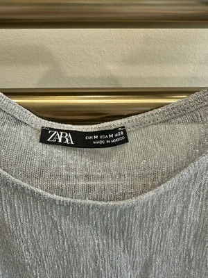 ZARA Sheer Top thumbnail 3