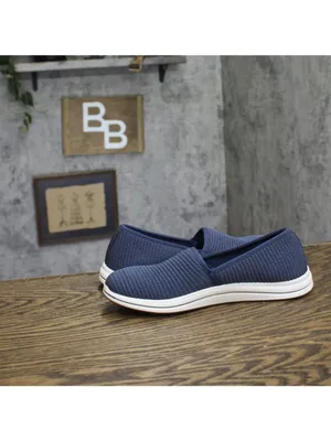 NWT Clarks Breeze Stretch Cloudsteppers Slip-On Loafer 26182066 Navy Blue 6W thumbnail 15