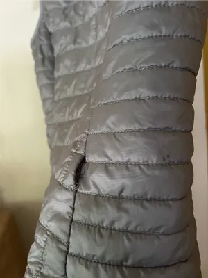 Patagonia Women’s Nano Puff Vest‎ Feather Gray Lightweight Quilted Size XS thumbnail 6