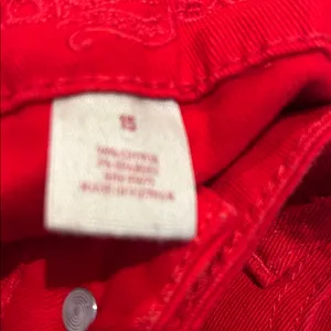 3/$15 ARIZONA red super skinny jeans thumbnail 4