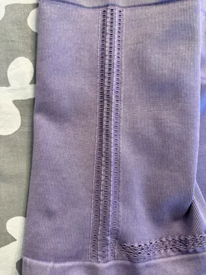 Fabletics Purple Biker Shorts thumbnail 4