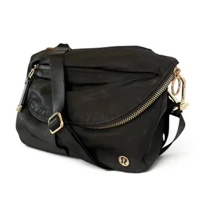 Lululemon Black All Night Festival Bag 5L Nylon Convertible Crossbody Sling FLAW thumbnail 14
