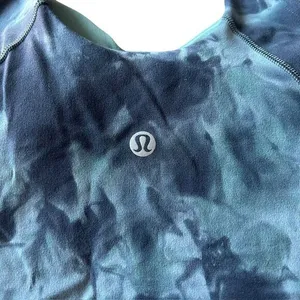 Lululemon 6 Align Tank Top‎ Diamond Dye Tidewater Teal Graphite Grey Padded NWT thumbnail 10