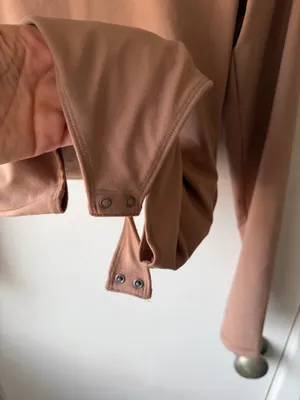 Abercrombie & Fitch Soft A&F Collection Long Sleeve Scoop Neck Bodysuit thumbnail 3