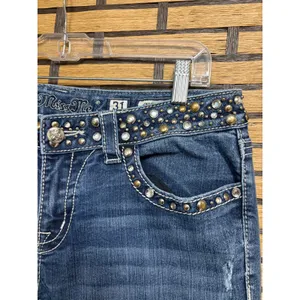 Miss Me‎ Studded/Blingy Jeans Size 31 thumbnail 6