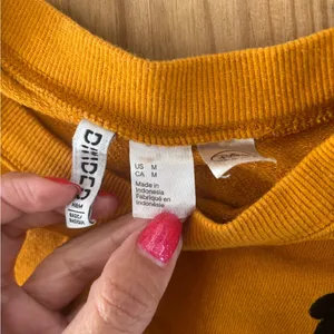 Divided Disney Mickey Mouse Mustard Crew Neck Sweater with Icon thumbnail 6
