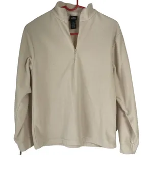 Early Winters‎ Oregon Size XS Cream 1/2 Zip Fleece thumbnail 1
