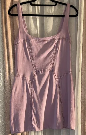 Free People Intimately Size S Lilac Mini Dress thumbnail 1