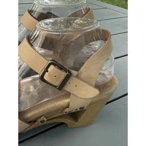 Dansko Tinsley Tan Nude Leather Strappy Clog Sandals Women Size 40 US 9 thumbnail 12