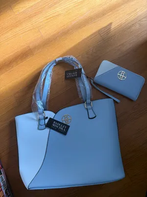 BADGLEY MISCHKA NEW YORK THE RAE LARGE TOTE with Matching Zip Wallet NWT thumbnail 4