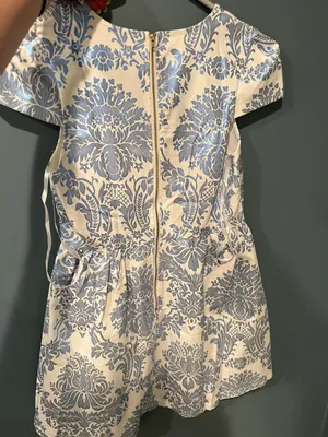 Blue And White Mini Dress Multiple Size 4 thumbnail 3