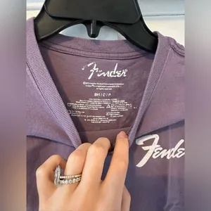 Purple Fender Cropped Tee thumbnail 2