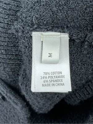 St. John Black Button-Front Knit Cardigan 1022 thumbnail 4