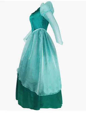 Women Mermaid Princess Sea-maid Cosplay Dress Halloween Party Gown Costume thumbnail 10