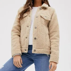 Hollister Teddy Bear Sherpa Trucker Jacket thumbnail 1