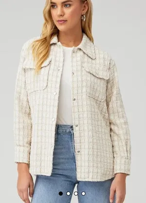 Steve Madden Never worn button down shirt jacket  thumbnail 1