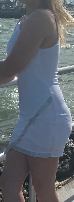 Dress White Size M thumbnail 2