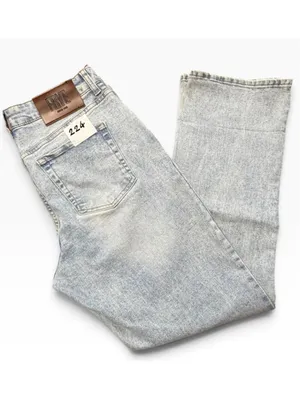Women's Frye Straight Leg Jeans Size 4 Light Blue thumbnail 3