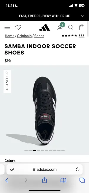Adidas Samba Black thumbnail 4