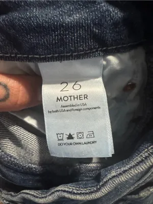 MOTHER Denim The Looker Crop in Gypsy- 26 thumbnail 6