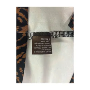 J McLaughlin Catalina Cloth Top Womens Medium Brown Black Button Up Tiger Safari thumbnail 6
