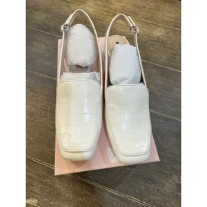 Kate Spade New York Sahiba Sling Back Pump White Crocodile Print Size‎ 8.5M thumbnail 4