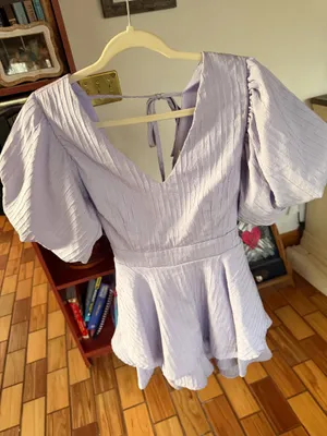 Puff Sleeve Tea Party Dress thumbnail 1