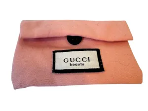 Gucci Beauty Pink Cotton Mini Bag Cosmetic Case Xtra Small thumbnail 1