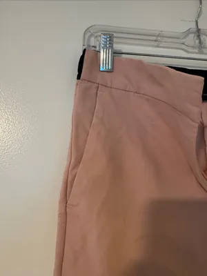 Zara Women’s Classic Slim Pants in Dusty Rose Size Medium thumbnail 8