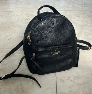 Kate Spade Black Leather Mini Backpack thumbnail 1