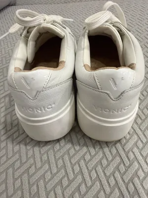 Vionic Womens Kearny Lace Up Casual & Fashion White Leather Sneakers Size 7.5 thumbnail 4