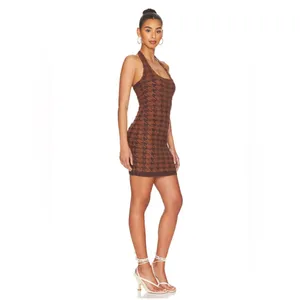 Superdown Mini Dress `Harper’ Halter Size Medium NWT thumbnail 3