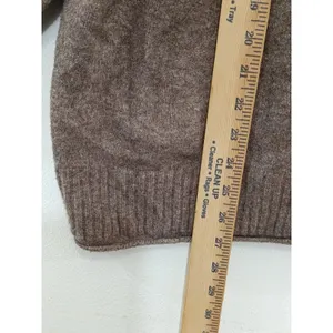 Lucky Brand Women's Sweater Slouchy V-Neck Cardigan Grandpa Brown Size XL NWOT thumbnail 10