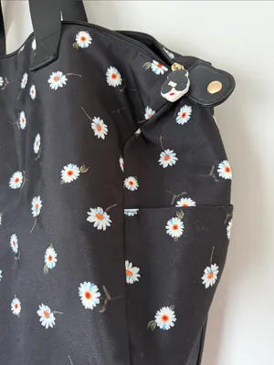 Alice + Olivia Daisy Print Weekender Duffel Bag 🟦 thumbnail 2