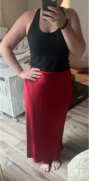 Satin Skirt Target thumbnail 1