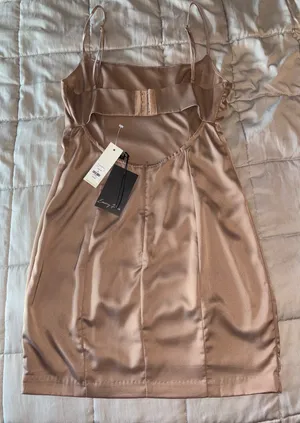 Francesca's Satin Mini Dress thumbnail 2