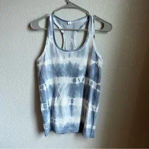 Lululemon Swiftly Tech Tank Blue Tie Dye thumbnail 3