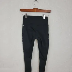 Powerhold by Fabletics Womens Leggings Size XXS Black See Through Mesh‎ Trim thumbnail 11