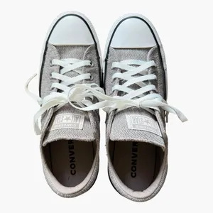 Converse Chuck Taylor All Star Madison Ox Knit Low Top Sneakers Size 8 Taupe thumbnail 8