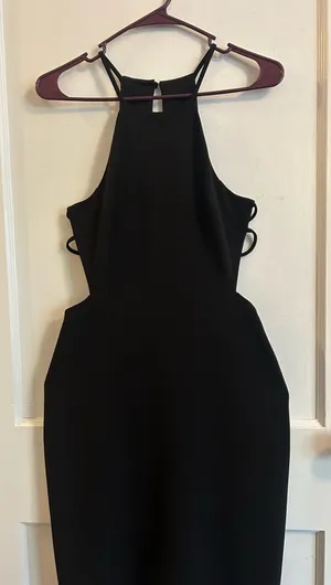 Express Little Black Dress Cut-Out Small thumbnail 1