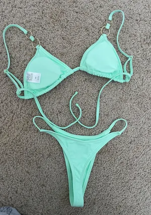 Wild Fable Light Green Bikini Set thumbnail 5