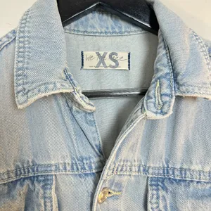 FREE PEOPLE Marci Denim Jumpsuit in Wash Clear Skies Size X-Small thumbnail 7